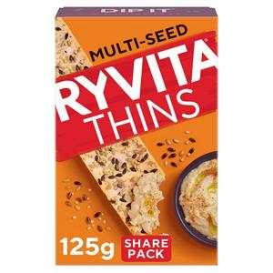 Ryvita Muti-seed Thins 125g - Out of Date